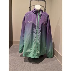MagicCon Las Vegas 2024 Windbreaker 2XL Green Purple - New MTG Event Exclusive